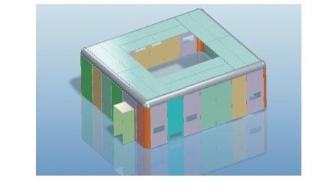 अच्छा दाम अस्पताल के स्वच्छ कक्ष की दीवार ऑनलाइन