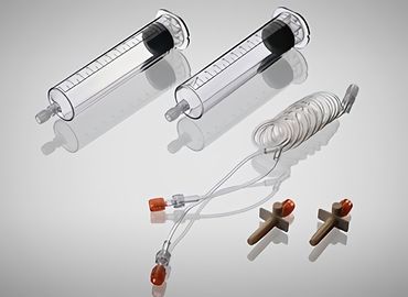 Good price C01-006-10 Double Cylinder 100ml Pressure Injector Syringe ऑनलाइन