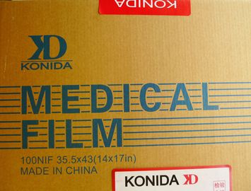 लो फॉग 10in * 14in कोनिडा मेडिकल ड्राई फिल्म थर्मल प्रिंटर के लिए, फ़ूजी 3000, 2000, 1000